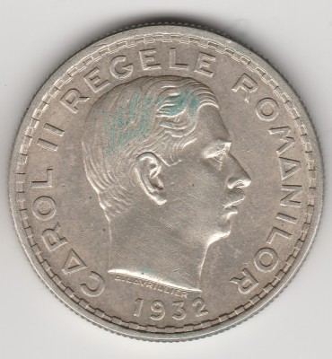 * Moneda 100 lei 1932 foto