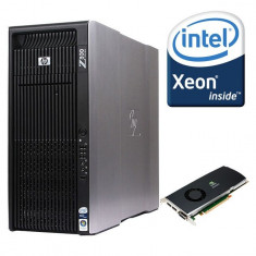 Workstation HP Z800 Intel Xeon Quad Core X5570, 12 GB DDR3, nVidia Quadro FX1800 foto