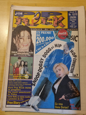 vox pop rock aprilie 1994-snoop dog,dana dorian,jazz,formatia sunet transilvan foto