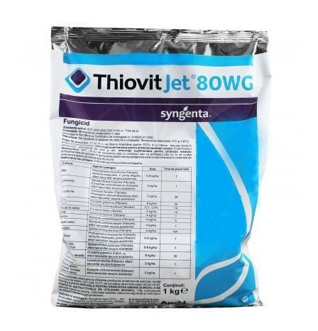 Fungicid THIOVIT JET 80 WG - 1 kg, Syngenta, Contact