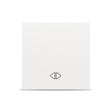 Moda Voice, intrerupator cruce 2M, alb mat, Elbi