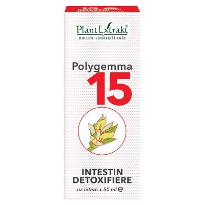 Polygemma 15 - Intestin Detoxifiere 50ml PlantExtrakt foto