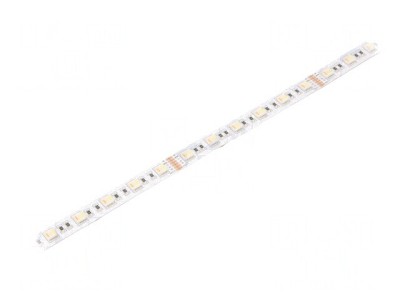Bandă LED RGBW 24V 60 LED/m IP20 19,2W/m CRI 80 foto