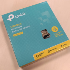 Adaptor Wireless TP-LINK, nano USB, internet fara fir, retea, placa, viteza mare
