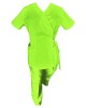 Costum Medical Pe Stil, Tip Kimono Verde Lime, Model Daria - S, M