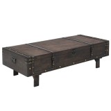 Cumpara ieftin Măsuță de cafea din placaj, stil vintage, 120 x 55 x 35 cm