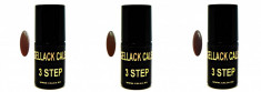 Set gel lac 3 step oja semipermanenta 5 ml, cod: 74, 75, 77 foto