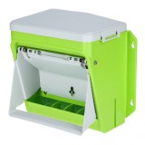 Hranitoare din plastic cu pedala pentru pasari, 7,5 kg, Kerbl