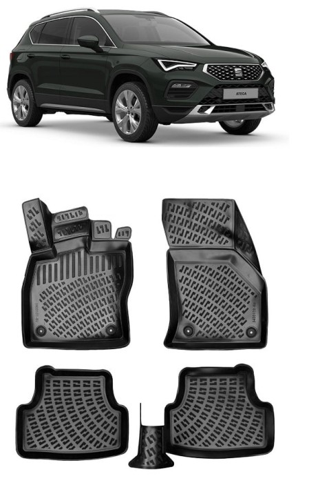 Set covorase auto dedicate SEAT ATECA 3D (2016-2020)