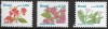 C424 - Brazilia 1989 - Flori 3v.neuzat,perfecta stare, Nestampilat