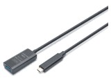 Repeater USB 3.2 Gen 2 DIGITUS DA-73113, Amplificator 5m Negru 5Gbps