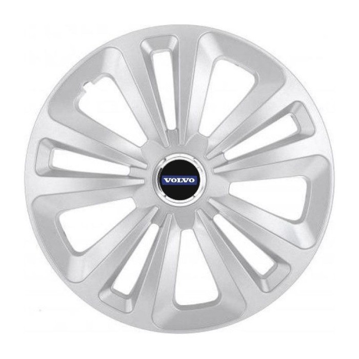 Set 4 Capace Roti Terra Gri R14, pentru Volvo