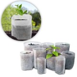 Saci Răsaduri Lookgrow Textil Netesut Respirabil Leziter - Oxigenare Radacini, Drenaj, Rezistent