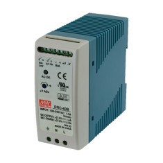 Sursa de alimentare in comutatie, 27.6V / 1.4A + 0.75A, sina DIN, backup - MEAN WELL DRC-60B SafetyGuard Surveillance