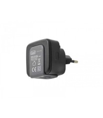 Alimentator USB 230V TA 240 USB 2 iesiri 2.4A negru Trevi foto