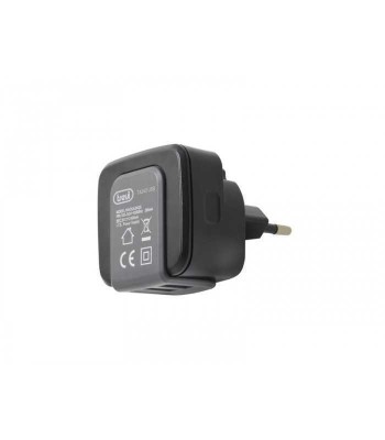 Alimentator USB 230V TA 240 USB 2 iesiri 2.4A negru Trevi foto