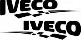 Set stickere Iveco 60 cm, 4World