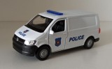 Macheta Volkswagen Transporter T6 Van Politia 2016 - Welly 1/40 VW, 1:32