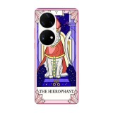 Husa compatibila cu Huawei Nova Y70 model The Hierophant cat, Silicon, TPU, Viceversa, Transparent, Carcasa