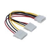 Cablu multiplicator molex (ide) 1 tata la 2 mama, Detech