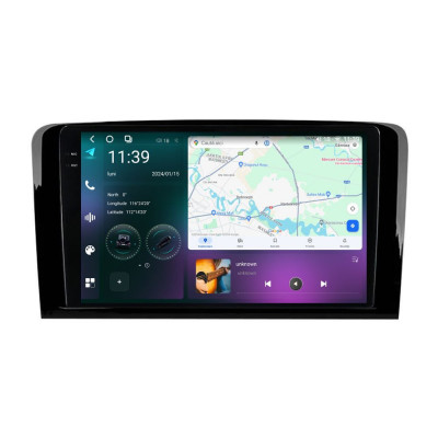 Navigatie dedicata cu Android Mercedes M-Class ML W164 2005 - 2012, 12GB RAM, foto