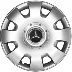 Set 4 Buc Capace Roti Sks Mercedes-Benz 15&quot; 304