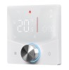 Termostat Inteligent de ambient, Centrala cu Rotita, Alb