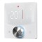 Termostat Inteligent de ambient, Centrala cu Rotita, Alb