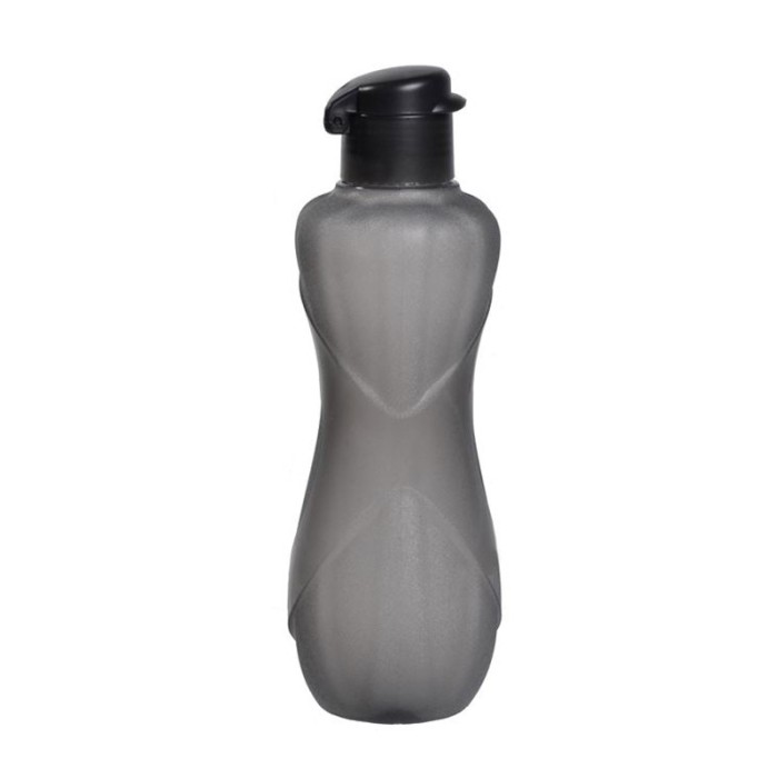 Bidon de apa cu capac, 750 ml, Gri, ATU-084583