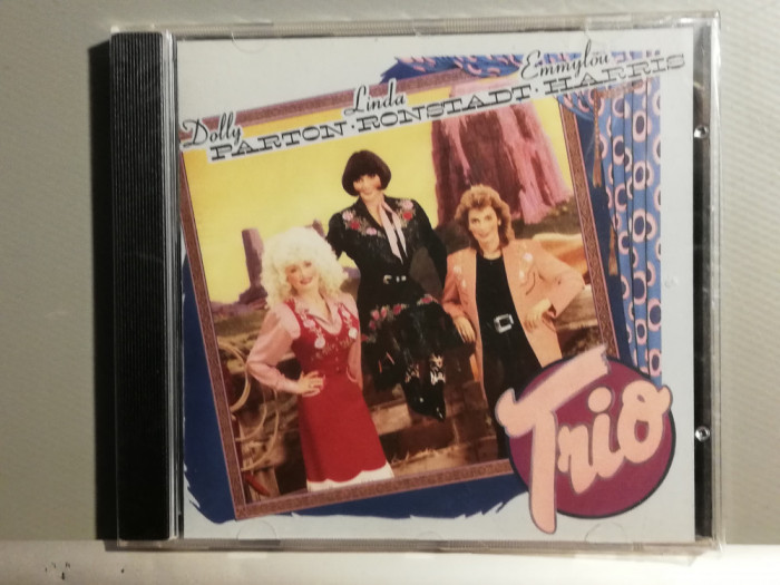 Dolly Parton/L.Ronstadt/E.Harris -Trio(1987/Warner/UK) - CD ORIGINAL/Nou-Sigilat