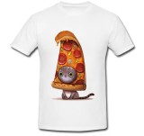Tricou &quot; Pisica &amp; pizza &quot;