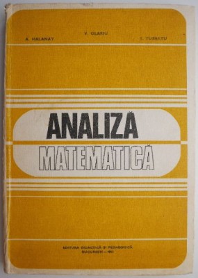Analiza matematica &amp;ndash; V. Olariu foto
