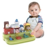 Jucarie Pop Up Animale de Ferma cu Sunet, Multicolor, Plastic, CMCLASS