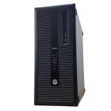 Unitate PC Refurbished, HP PRODESK 600 G1 TOWER, Procesor I3 4330, Memorie RAM 8 GB, SSD 128 GB NOU, Windows 10 Pro