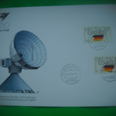 HOPCT PLIANT MAXIMA/FDC S 2069 TRANSMISIUNE SATELIT -ANTENA 1990 -GERMANIA