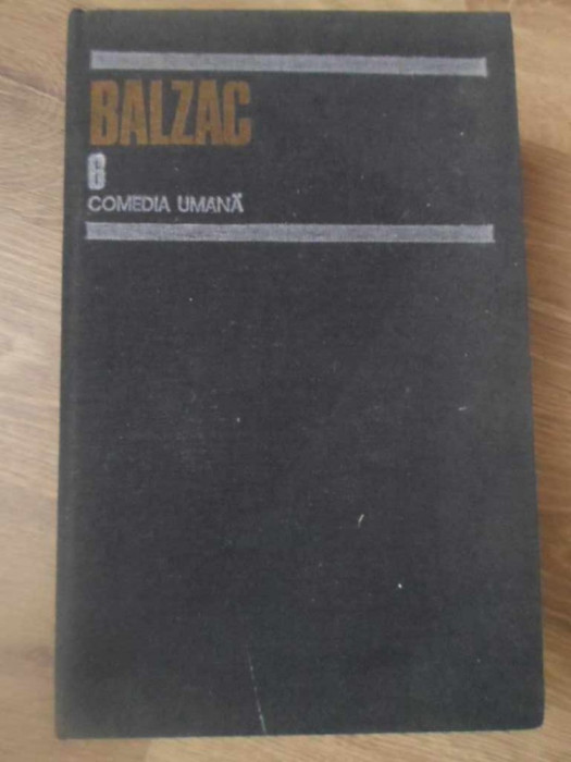 COMEDIA UMANA VOL.6-HONORE DE BALZAC