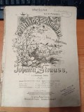 AS - PARTITURA - JOHANN STRAUSS - FRUHLINGSSTIMMEN