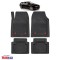 Covorase Auto TeamCar&reg; Tip Tavita Compatibile Alfa Romeo 159 Generatia I (2005&ndash;2011) Negru Material Rezistent