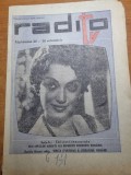 Revista radio tv 17 octombrie 1968 cu programul din 20 - 26 octombrie 1968