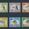 ZIMBABWE 1988--pasari-RATE-Serie completa de 6 timbre nestampilate