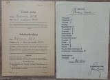 Carnet scolar scoala germana Blumenauer// Sibiu, Hermannstadt, 1947-48