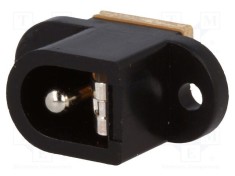 Conector alimentare DC CLIFF soclu tată 5,5/2,5mm 5A