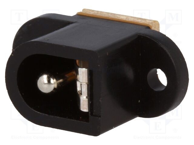 Conector alimentare DC CLIFF soclu tată 5,5/2,5mm 5A
