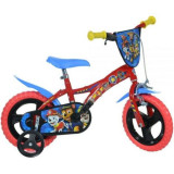 Bicicleta copii 12inch, pentru copii 3-5 ani, paw patrol 612L-PW Dino Bikes