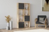 Cumpara ieftin Biblioteca Ena - Sapphire, Antracit
