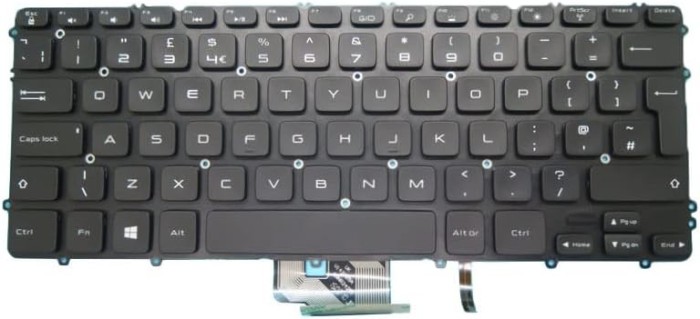 Tastatura Laptop, Dell, Precision M3800, 03H5CJ, 3H5CJ, iluminata, layout UK