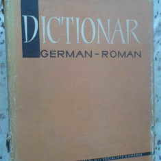 DICTIONAR GERMAN-ROMAN FORMAT A4 (140.000 CUVINTE)-MIHAI ISBASESCU, MARIA ILIESCU, BASILIUS ABAGER SI COLAB.