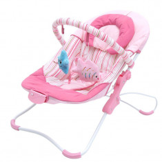 Scaun pentru bebelusi cu vibratii RCO YT 02R, Roz foto