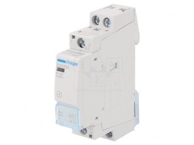 Contactor 2P 25A 24VAC NO ESD225 foto