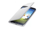 Husa Flip S-View Originala Samsung S4 Alb - EF-MI950BWEGWW, Samsung Galaxy S4, Cu clapeta